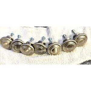 Jeffrey Alexander Bremen 2 Stacked Cabinet Knob - Lot Of 7